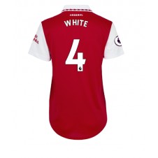 Arsenal Benjamin White #4 Hemmatröja Dam 2022-23 Korta ärmar